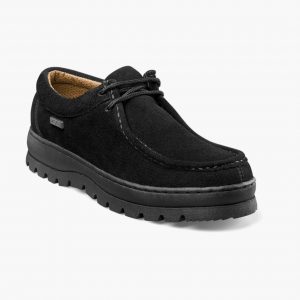 Stacy Adams Detonator Moc Toe Chukka - Black Suede