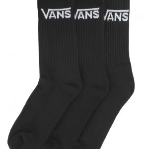 Vans Classic Crew Socks Black 3 pack_