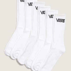 Vans Classic Crew Socks White