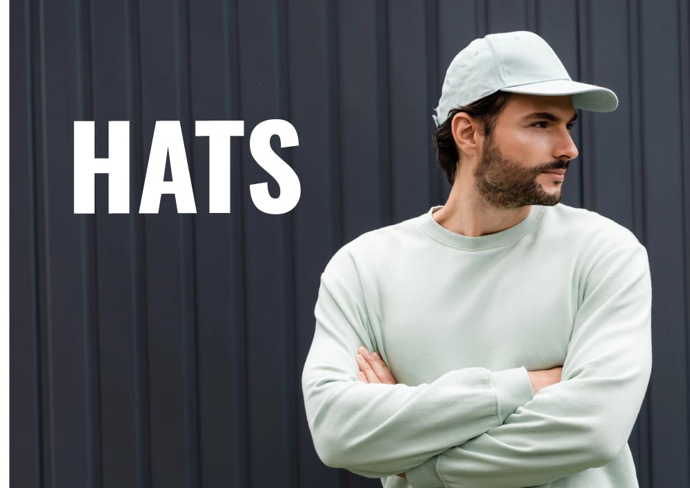 simple and modern hats for men